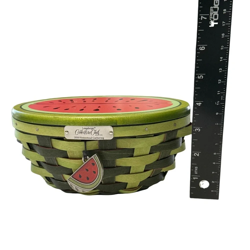 2010 Collectors Club Longaberger Watermelon 7